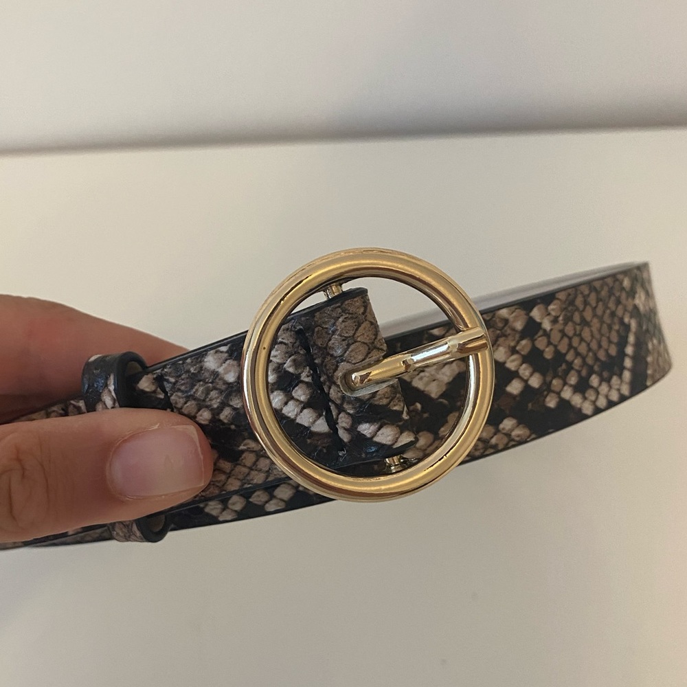 FAUX LEATHER BELT H&M